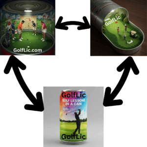 GolfLic Golf Lessons In a Can