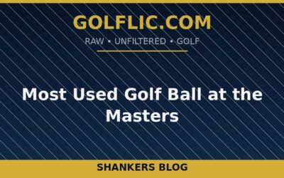 Most Used Golf Ball at the Masters