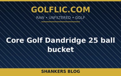 Core Golf Dandridge 25 ball bucket