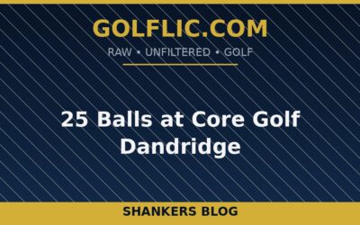 25 Balls at Core Golf Dandridge