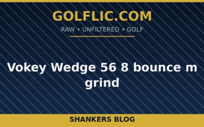 Vokey Wedge 56 8 bounce m grind