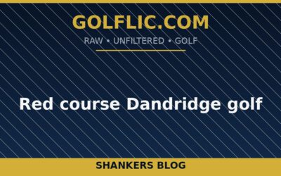 Red course Dandridge golf