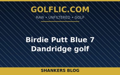 Birdie Putt Blue 7 Dandridge golf