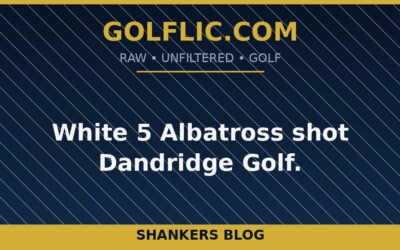 White 5 Albatross shot Dandridge Golf.