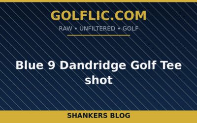 Blue 9 Dandridge Golf Tee shot