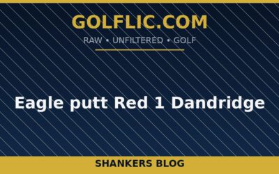 Eagle putt Red 1 Dandridge
