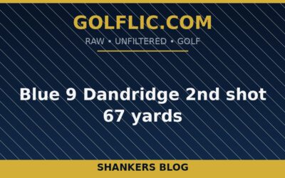 Blue 9 Dandridge 2nd shot 67 yards