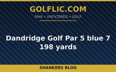 Dandridge Golf Par 5 blue 7 198 yards