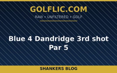 Blue 4 Dandridge 3rd shot Par 5