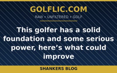This golfer has a solid foundation and some serious power, here’s what could improve