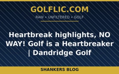 Heartbreak highlights, NO WAY! Golf is a Heartbreaker ⛳️💔 | Dandridge Golf