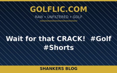 Wait for that CRACK! 🔊⛳️ #Golf #Shorts