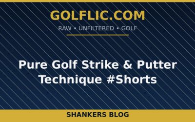 Pure Golf Strike & Putter Technique #Shorts