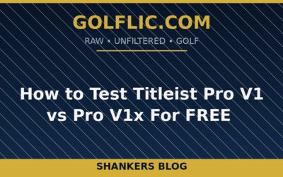 How to Test Titleist Pro V1 vs Pro V1x For FREE 🏌️‍♂️